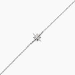 Bracelet Lysianne Argent Blanc Oxyde De Zirconium - Bracelets fantaisie Femme | Marc Orian