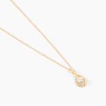 Collier Evana Or Jaune Oxyde De Zirconium - Colliers avec pierres Femme | Marc Orian