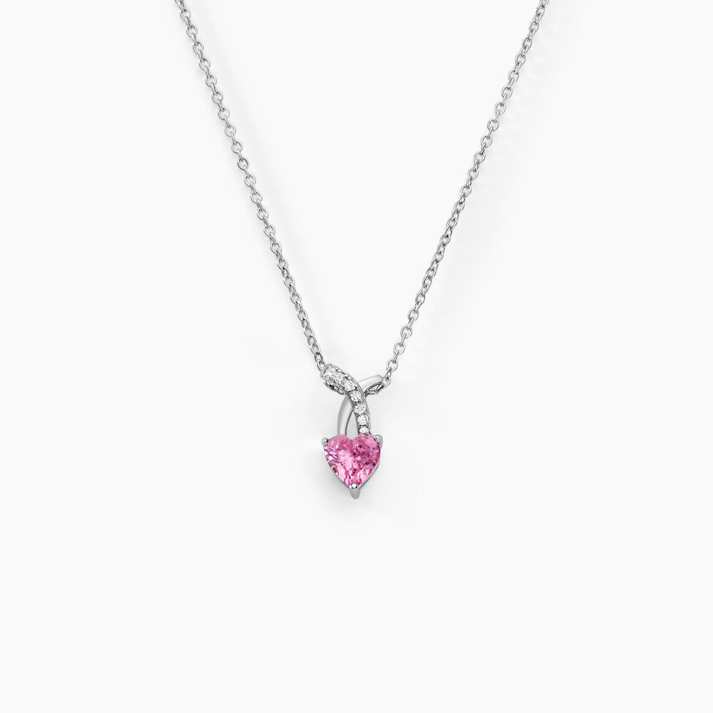 Collier Argent Blanc Avalon Oxyde De Zirconium - Colliers avec pierres Femme | Marc Orian