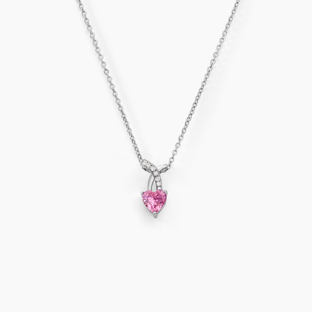 Collier Argent Blanc Avalon Oxyde De Zirconium - Colliers avec pierres Femme | Marc Orian