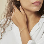 Bracelet Ivy Maille Haricot Or Jaune - Bracelets mailles Femme | Marc Orian
