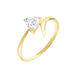 Bague Valeriana Or Jaune Oxyde De Zirconium - Solitaires Femme | Marc Orian