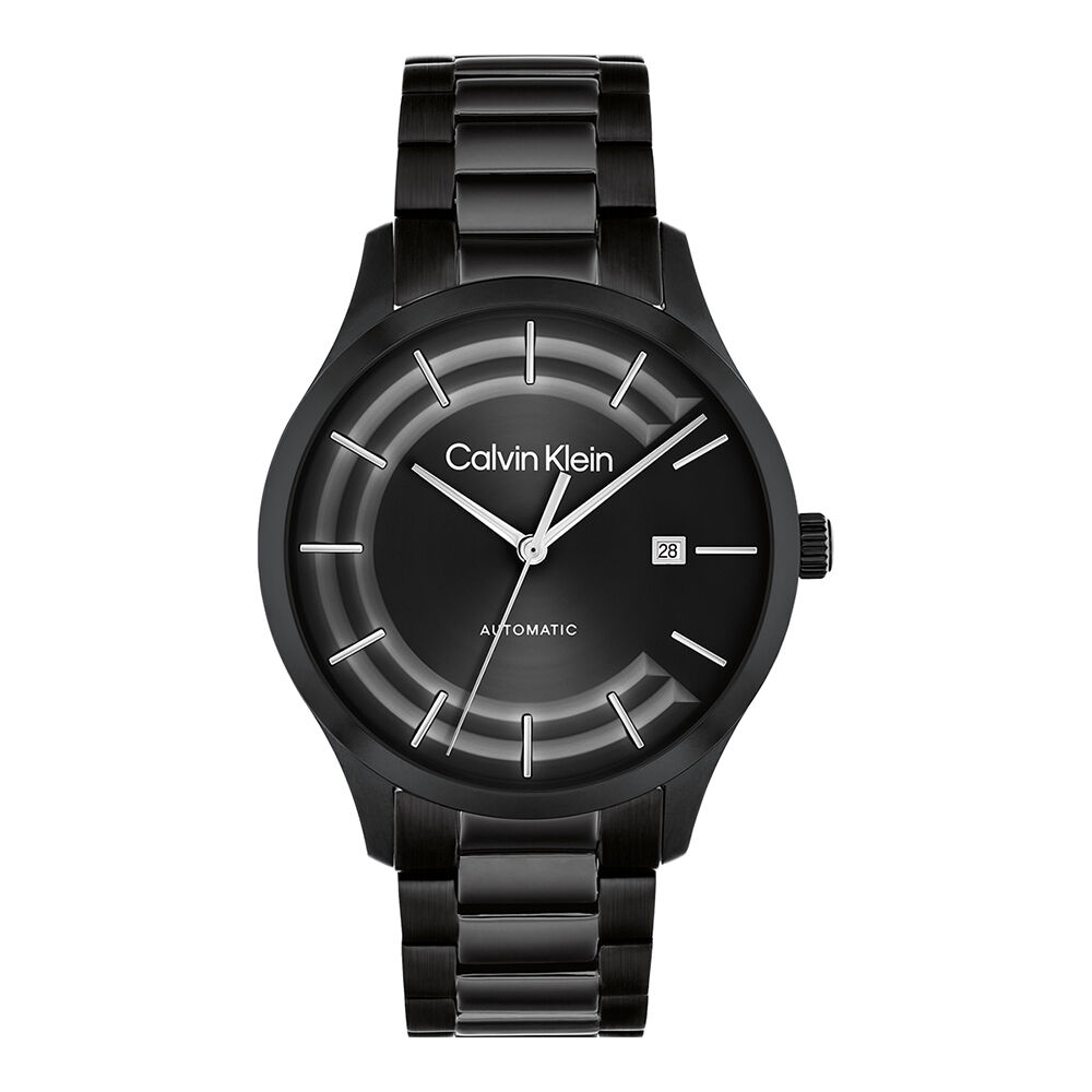 Montre Calvin Klein Iconic Automatic Noir - Montres automatiques Homme | Marc Orian