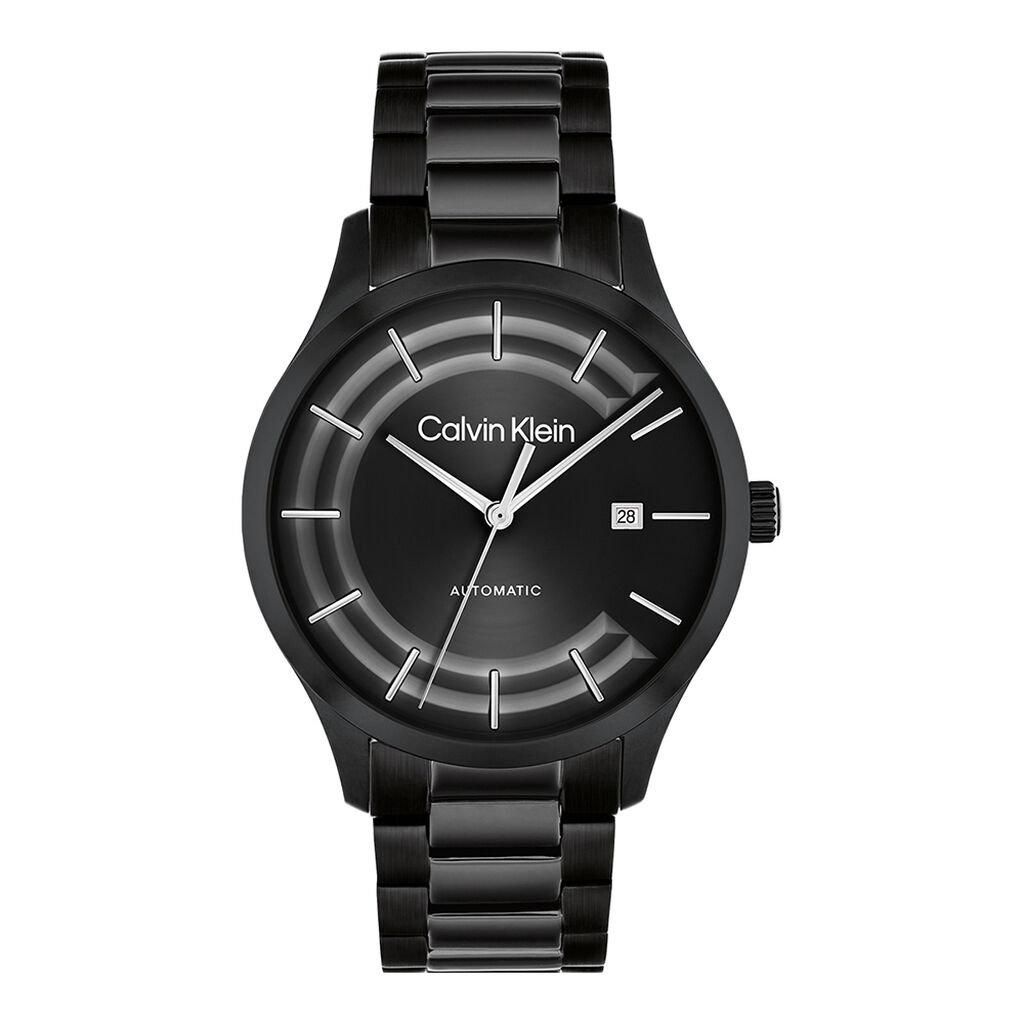 Montre Calvin Klein Iconic Automatic Noir - Montres automatiques Homme | Marc Orian