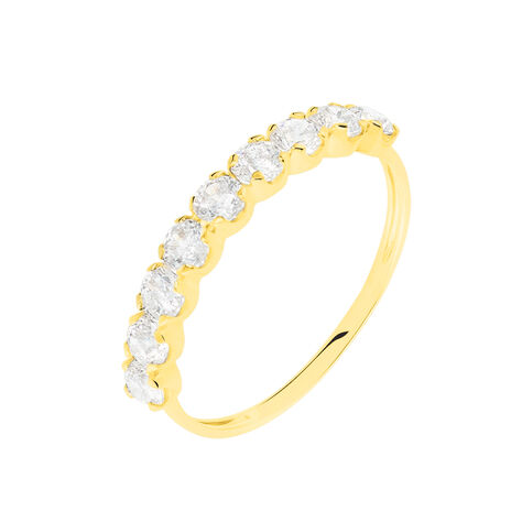 Alliance Ice Or Jaune Oxyde De Zirconium - Alliances Femme | Marc Orian