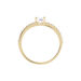 Bague Solitaire Mireilla Plaqué Or Jaune Oxyde De Zirconium - Solitaires Femme | Marc Orian