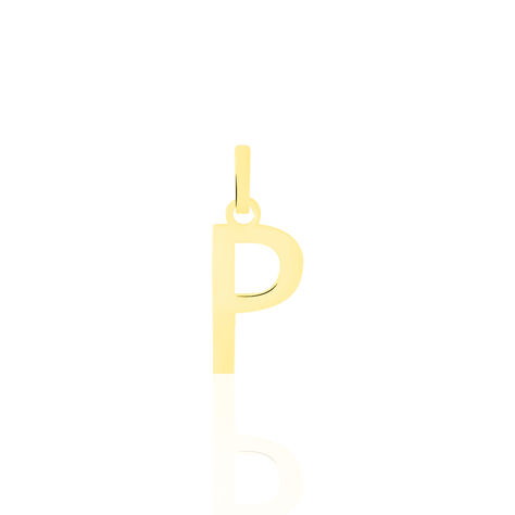 Pendentif Ionia Lettre Or Jaune - Pendentifs Famille | Marc Orian