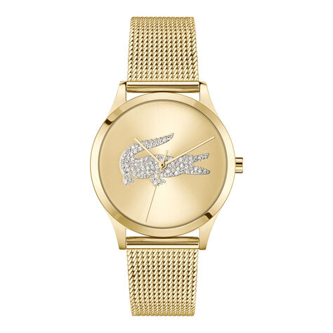 Montre Lacoste Crocodelle Doré - Nouveautés Femme | Marc Orian