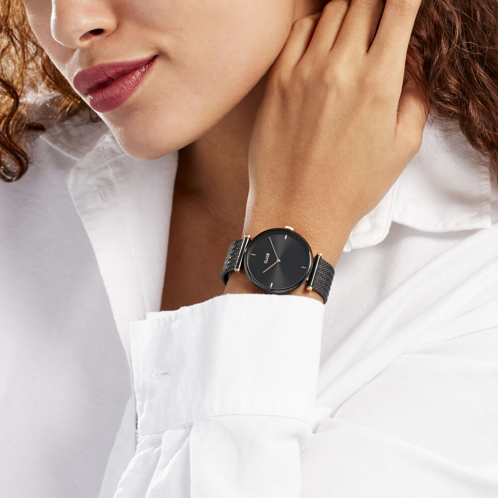 Montre cluse femme noir deals