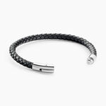 Bracelet Angelo Acier Blanc - Bracelets cuir Homme | Marc Orian
