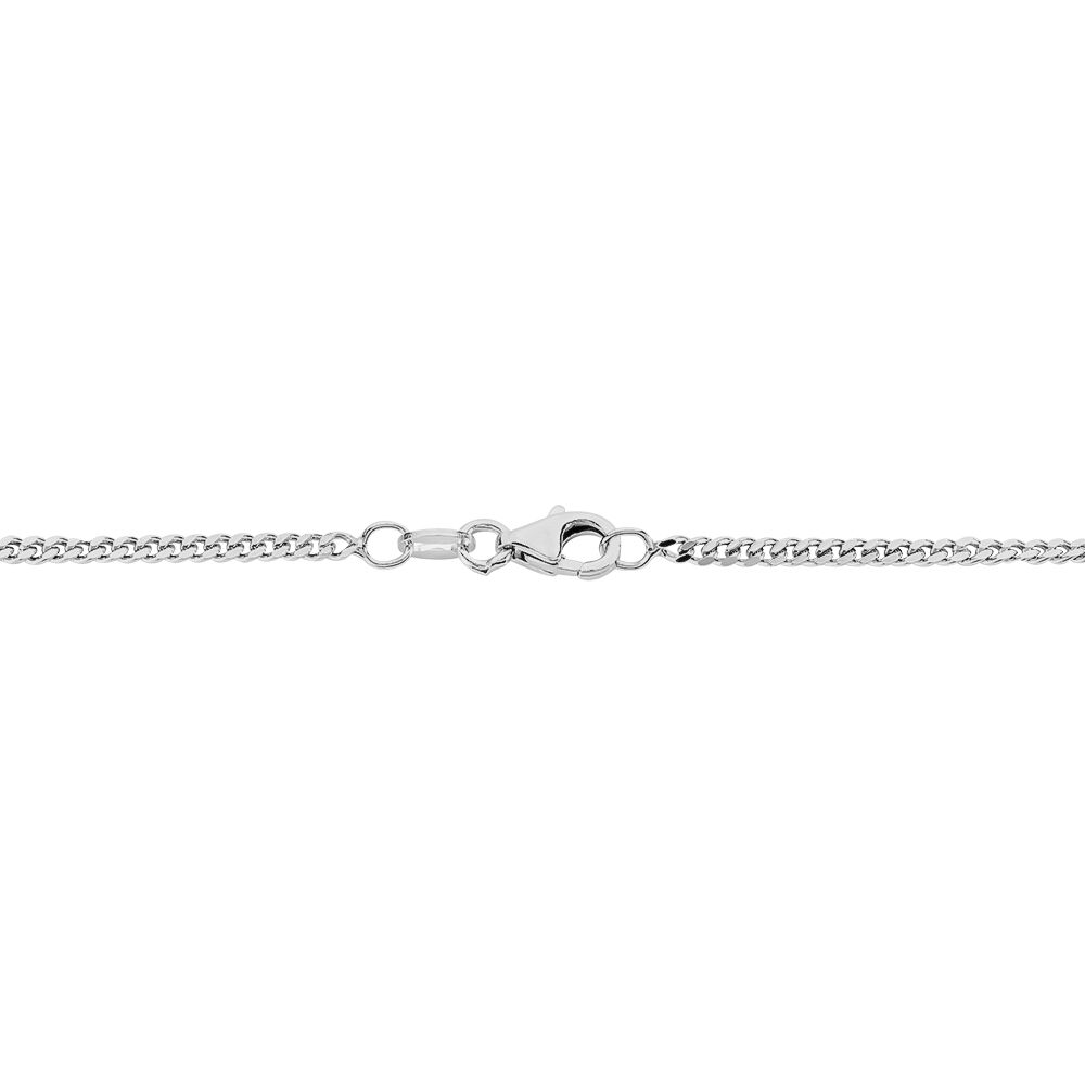 Cha&icirc;ne Clementine Argent Blanc - Colliers fantaisie Femme | Marc Orian