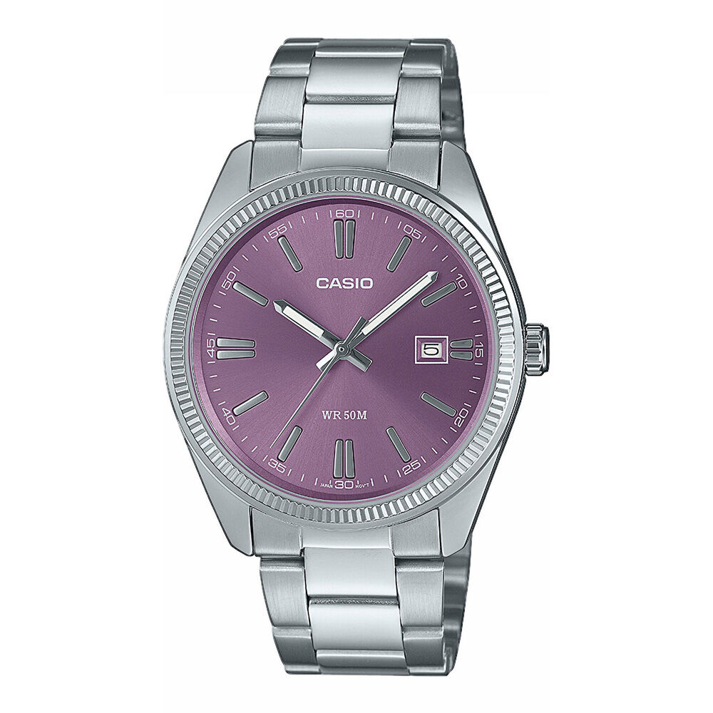Montre Casio Collection Aubergine - Montres &eacute;tanches Unisex | Marc Orian