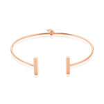 Bracelet Jonc Tullia Argent Rose - Bracelets joncs Femme | Marc Orian