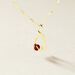 Pendentif Helidie Coccinelle Lettre Or Jaune - Pendentifs Enfant | Marc Orian