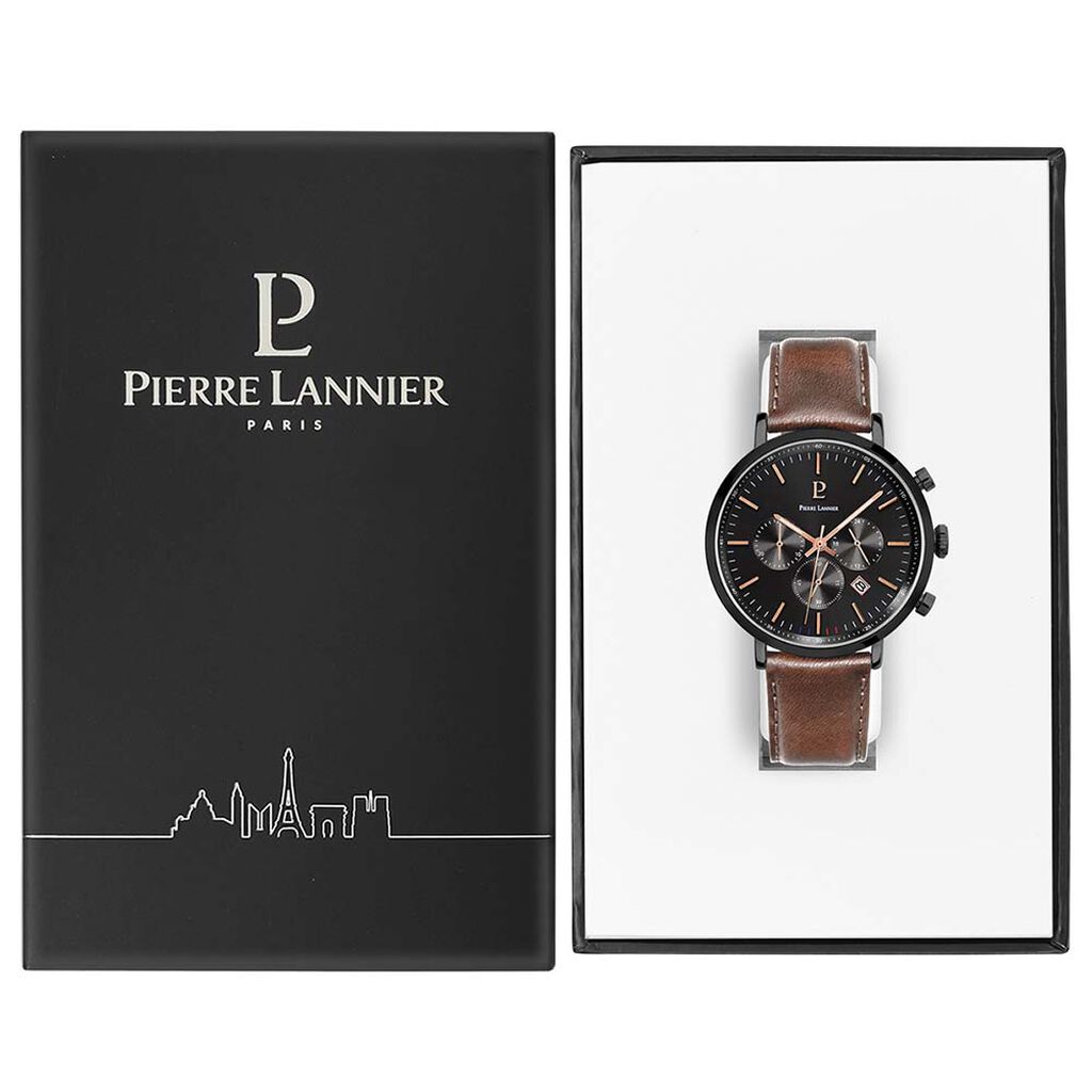 Montre Pierre Lannier Baron Noir - Montres Homme | Marc Orian