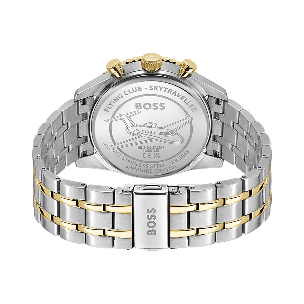 Montre Hugo Boss Skytraveller Pro Argent&eacute; - Montres &eacute;tanches Homme | Marc Orian