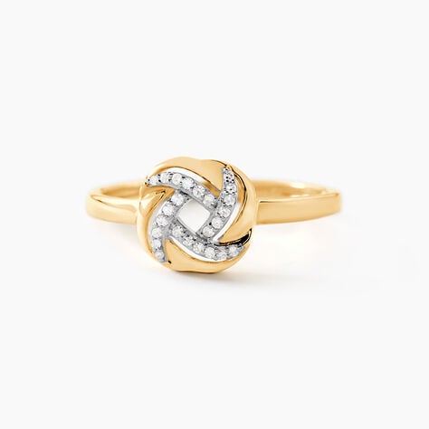 Bague Maryanna Or Jaune Diamant - Bagues pierres pr&eacute;cieuses Femme | Marc Orian