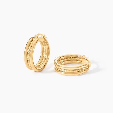 Cr&eacute;oles Dionysios Or Jaune - Cr&eacute;oles Femme | Marc Orian