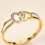 Bague Valeriya Or Jaune Diamant - Solitaires Femme | Marc Orian