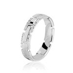 Alliance Elohane Or Blanc - Alliances duo Unisex | Marc Orian