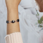 Bracelet Hattie Argent Blanc C&eacute;ramique Et Oxyde De Zirconium - Bracelets fantaisie Femme | Marc Orian
