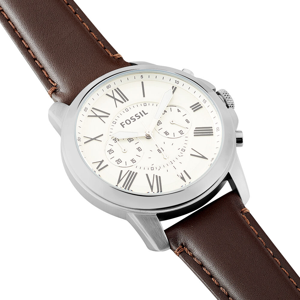 Montre Fossil Grant Beige - Montres classiques Homme | Marc Orian