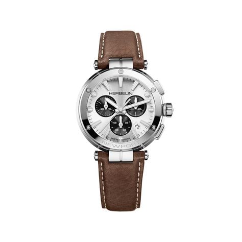 Montre Herbelin Newport Chrono Argenté - Montres étanches Homme | Marc Orian
