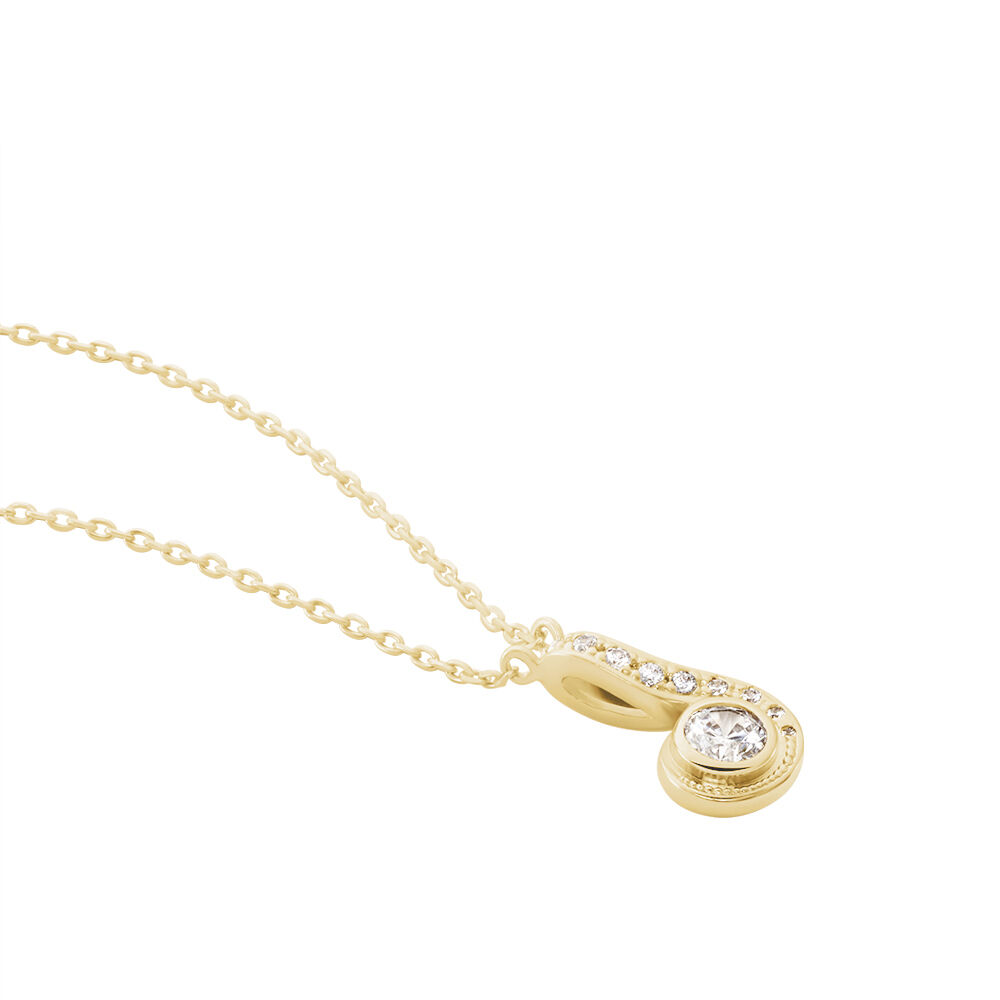 Collier Kampala Plaqué Or Oxydes De Zirconium - Colliers avec pierres Femme | Marc Orian