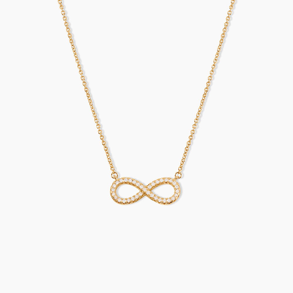 Collier Merane Plaqu&eacute; Or Jaune Oxyde De Zirconium - Colliers avec pierres Femme | Marc Orian