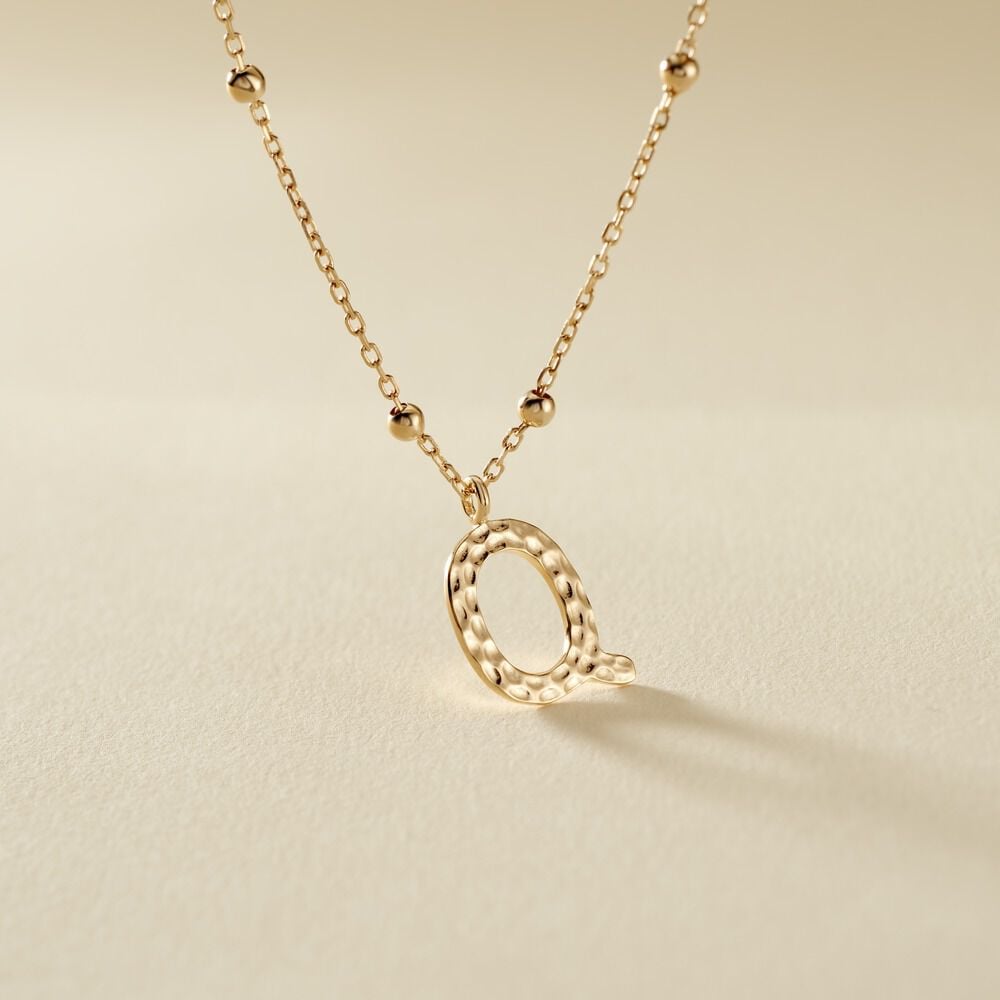 Collier Plaqué Or Jaune Lettra - Colliers fantaisie Femme | Marc Orian