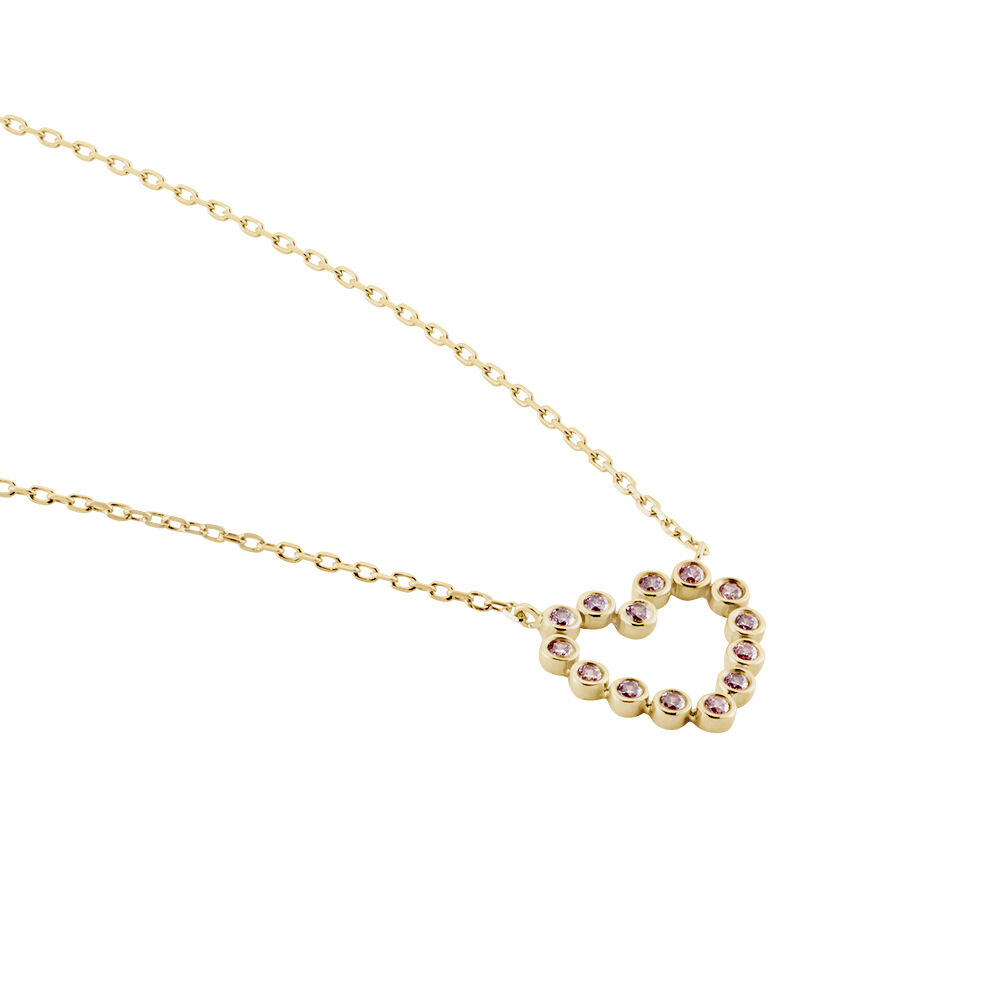 Collier Plaqué Or Jaune Danaë Oxydes De Zirconium - Colliers avec pierres Femme | Marc Orian