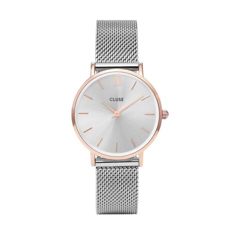 Montre Cluse Minuit Argent - Montres &eacute;tanches Femme | Marc Orian