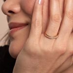 Bague Hyacintha Or Jaune Oxyde De Zirconium - Bagues avec pierre Femme | Marc Orian