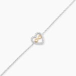 Bracelet Floe Or Jaune Argent Blanc Oxyde De Zirconium - Bracelets cha&icirc;nes Femme | Marc Orian