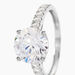 Bague Solitaire Terese Or Blanc Oxyde De Zirconium - Bagues Solitaire Femme | Marc Orian
