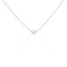 Collier Hermance Argent Blanc Oxyde De Zirconium - Colliers avec pierres Femme | Marc Orian