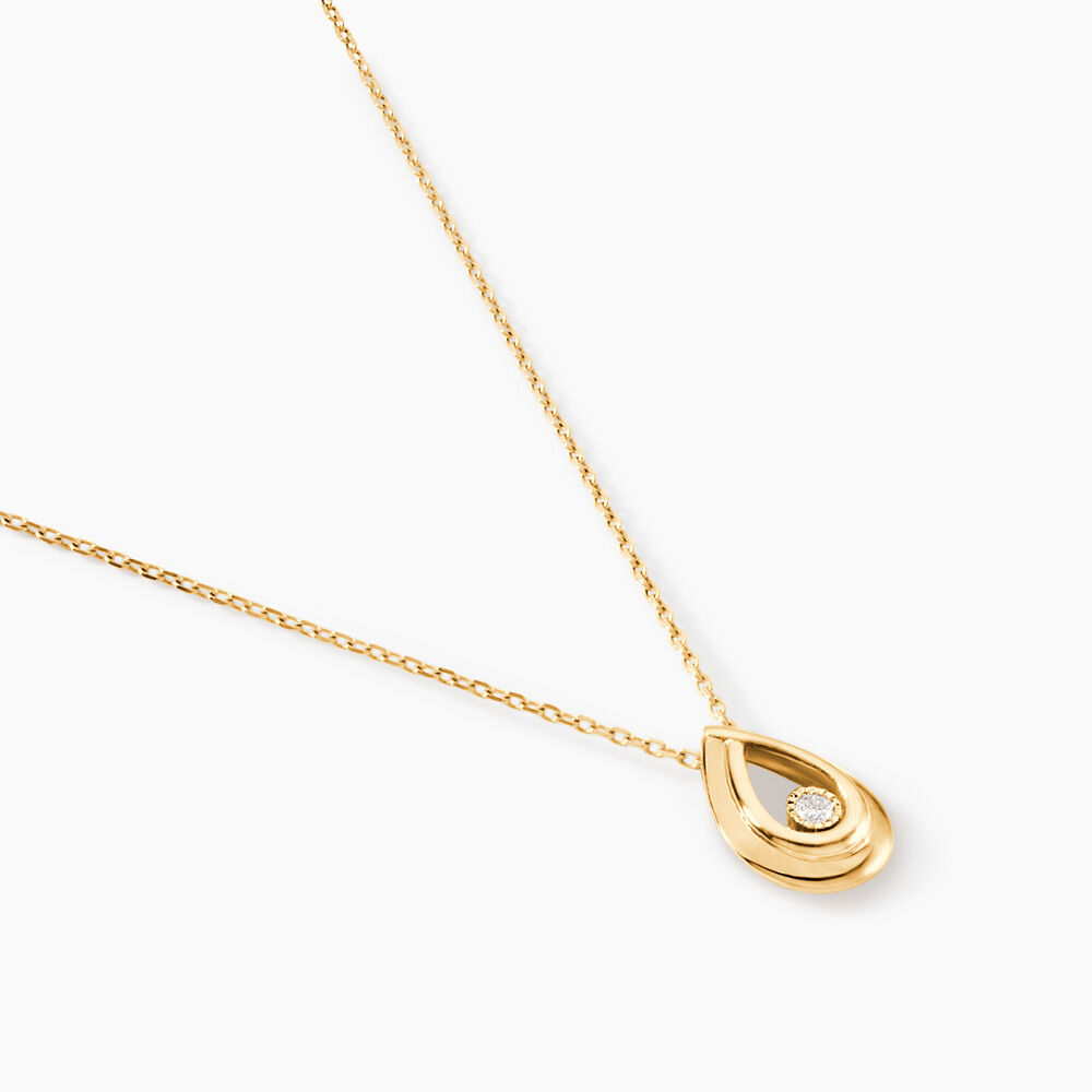 Collier Dullovius Or Jaune Diamant - Colliers avec pierres Femme | Marc Orian