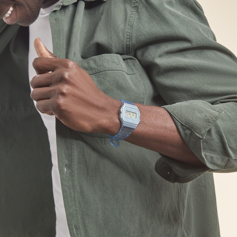 Montre Casio Collection Vintage Edgy Bleu - Montres étanches Unisex | Marc Orian