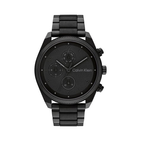 Montre Calvin Klein Impact Multifonctions Noir - Montres &eacute;tanches Homme | Marc Orian