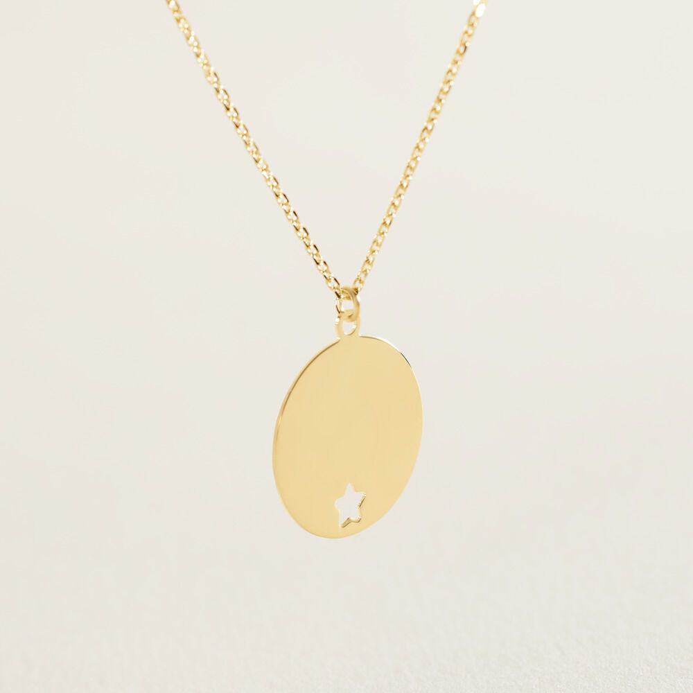 Collier Benedicte Message Or Jaune - Colliers ete Enfant | Marc Orian