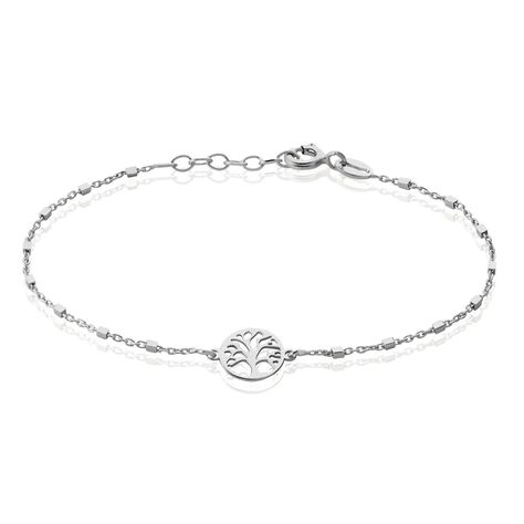 Bracelet Zelee Argent Blanc - Bracelets chaînes Femme | Marc Orian