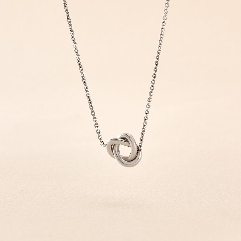 Collier Kaelya Argent Blanc - Colliers fantaisie Femme | Marc Orian