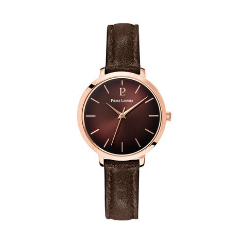 Montre Pierre Lannier Chouquette Chocolat - Montres étanches Femme | Marc Orian