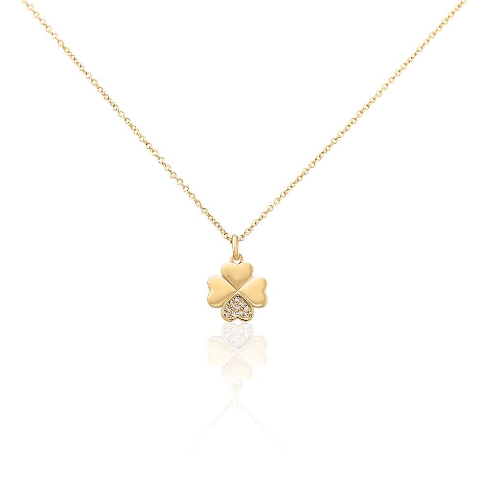 Collier Timotha Plaqué Or Jaune Oxyde De Zirconium - Colliers avec pierres Femme | Marc Orian