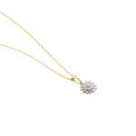 Collier Barbra Or Jaune Diamant - Colliers avec pierres Femme | Marc Orian