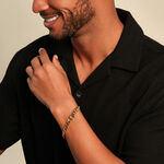 Bracelet Devy Acier Jaune - Bracelets cha&icirc;nes Homme | Marc Orian