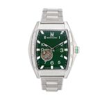 Montre Montignac Tonneau Automatique Vert - Montres automatiques Homme | Marc Orian