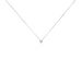 Collier Germinie Argent Blanc Oxyde De Zirconium - Colliers solitaires Femme | Marc Orian