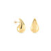 Boucles D'oreilles Puces Xenia Acier Jaune - Puces Femme | Marc Orian