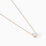 Collier Ponama Or Jaune Oxyde De Zirconium - Colliers avec pierres Femme | Marc Orian